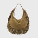 ABRO NANA Beuteltasche klein Leder Suede