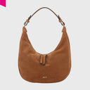 ABRO NANA Beuteltasche klein Leder Suede