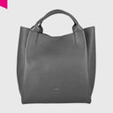 ABRO ESSENTIAL Shopper gross Leder Agave