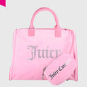 JUICY COUTURE IRIS VELVET RHINESTONES Shopper mittel