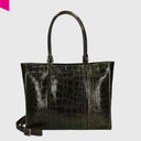 BURKELY COOL COLBIE Laptoptasche 13.3'' Leder 3D Croco-Druck