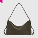 LES VISIONNAIRES MARIE BAGUETTE SLOUCHY BUCKLE COZY Schultertasche