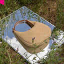 ABRO NANA Beuteltasche klein Raffia