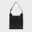 Wind&Vibes LONDON Schultertasche aus Lederimitat mit verstellbarem Schulterriemen und magnetischem Verschluss
