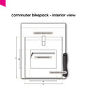 WEATHERGOODS SWEDEN COMMUTER Fahrradrucksack