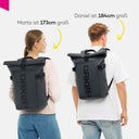 OAK25 LUMOSENSE LITE Rolltop-Rucksack