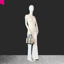CROMIA HERA PLATINO Handtasche klein