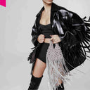 HIBOURAMA VANNIFIQUE MINI FRINGES Handtasche
