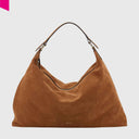 ABRO ALL IN ONE BIG Beuteltasche gross Leder Suede