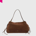 ABRO Handtasche NECESSITY klein Leder SUEDE