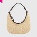 ABRO NANA Beuteltasche klein Raffia