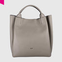 ABRO ESSENTIAL Shopper gross Leder Agave