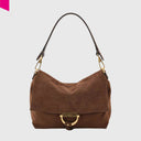 ABRO TEMI Schultertasche mittel Leder Suede