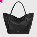 ABRO WILLOW Shopper gross Leder Agave black-gold