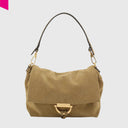 ABRO TEMI Schultertasche mittel Leder Suede