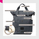 WEATHERGOODS SWEDEN CITY Fahrradrucksack groß