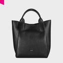 ABRO ESSENTIAL Shopper mittel Leder Agave