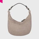 ABRO NANA Beuteltasche klein Leder Suede