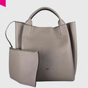 ABRO ESSENTIAL Shopper gross Leder Agave