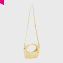 LES VISIONNAIRES GRETA MINI ESSENTIAL SILKY Handtasche aus luxuriösem Leder mit Reißverschluss und verstellbarem Schultergurt
