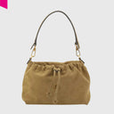 ABRO TEMI Schultertasche mittel Leder Suede