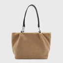 Große EMILY & NOAH DENISE Shopper Tasche in Feinsynthetik mit Reißverschluss und verstellbarem Umhängeriemen