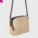 ABRO KAIA Umhängetasche Raffia