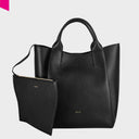 ABRO ESSENTIAL Shopper mittel Leder Agave
