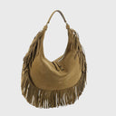 ABRO NANA Beuteltasche klein Leder Suede