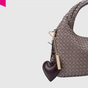 LES VISIONNAIRES HEART CHARM SILKY Taschenanhänger