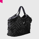 REPLAY Kunstfell-Shopper 40cm