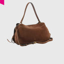 ABRO Handtasche NECESSITY klein Leder SUEDE
