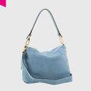 ABRO TEMI Schultertasche mittel Leder Suede