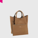 ABRO ESSENTIAL Shopper klein Leder Suede