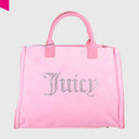 JUICY COUTURE IRIS VELVET RHINESTONES Shopper mittel