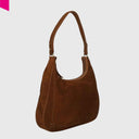 BURKELY SIERRA Schultertasche Wildleder