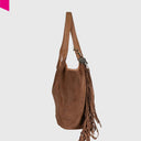 ANOKHI CHEYENNE Velourleder Fransen