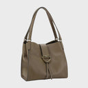 ABRO TEMI Shopper Leder Agave