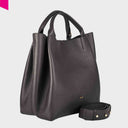 ABRO ESSENTIAL Shopper gross Leder Agave