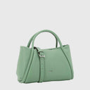 ABRO WILLOW Shopper kleine Ledertasche in Dalia, elegante Schultertasche aus italienischem Rindleder mit verstellbarem Riemen und Reißverschlussfach