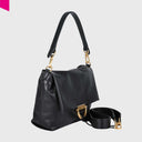 ABRO TEMI Schultertasche mittel Leder