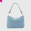 ABRO TEMI Schultertasche mittel Leder Suede