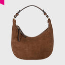 ABRO NANA Beuteltasche klein Leder Suede