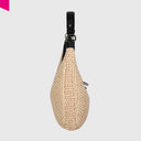 ABRO NANA Beuteltasche klein Raffia