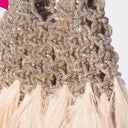 HIBOURAMA VANNIFIQUE MINI PLUMES Handtasche