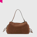 ABRO Handtasche NECESSITY klein Leder SUEDE
