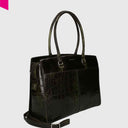 BURKELY COOL COLBIE Laptoptasche 15.6'' Leder 3D Croco-Druck