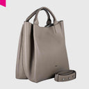 ABRO ESSENTIAL Shopper gross Leder Agave