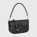 ABRO CAMILLA Schultertasche aus italienischem Rindleder mit verstellbarem Schulterriemen und Magnetverschluss