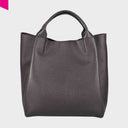 ABRO ESSENTIAL Shopper gross Leder Agave